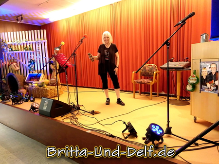 Bühne - Britta und Delf - Show
