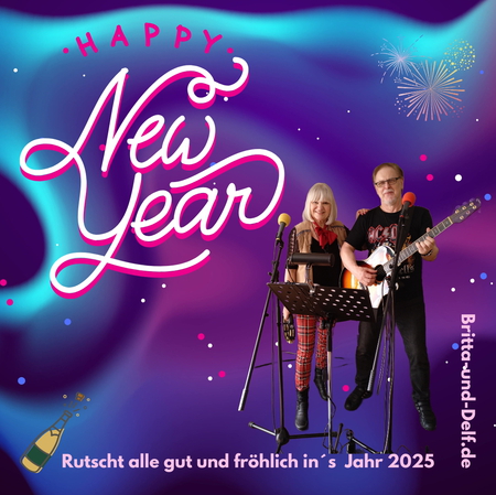 Rutscht all gut und fröhliche in´s Jahr 2024 - Britta-und-Delf.de