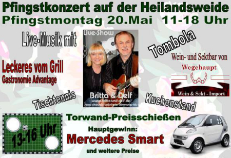 Britta+Delf Pfingst-Konzert Heilandsweide