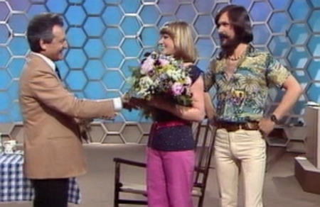 Britta und Delf in der der ZDF-Show "Dalli-Dalli" mit Hans Rosenthal