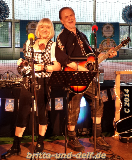 TC Heilandsweide Oktoberfest 2014 mit Britta und Delf