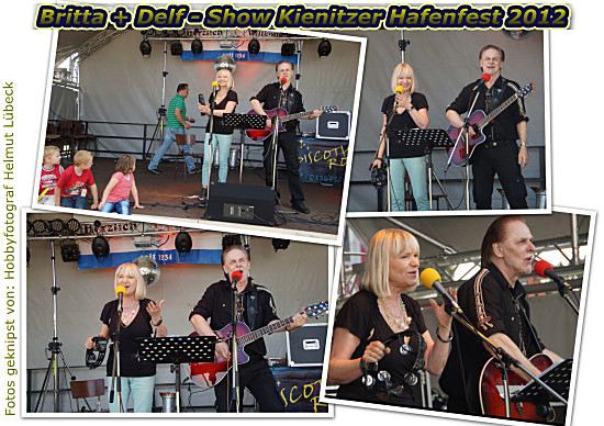 Britta und Delf - Show - Kienitzer Hafenfest 2012