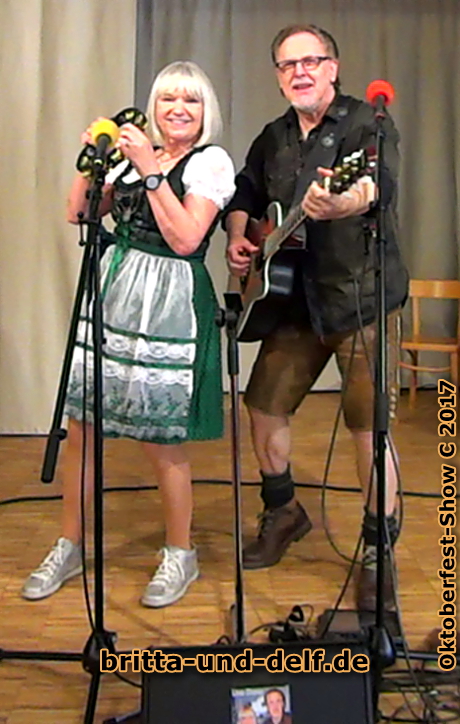 Britta und Delf - Oktoberfest-Show in Berlin-Spandau
