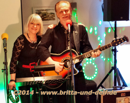 Britta + Delf - Show 2014 - Silvester-Party