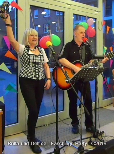 Britta und Delf - Faschingsparty 2016 in Lüneburg