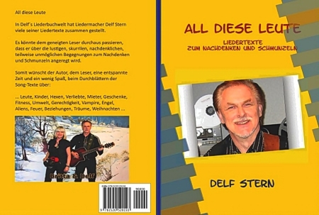 All diese Leute - kdp-Paperback-Ausgabe Liede-Texlt-Buch von Delf Stern